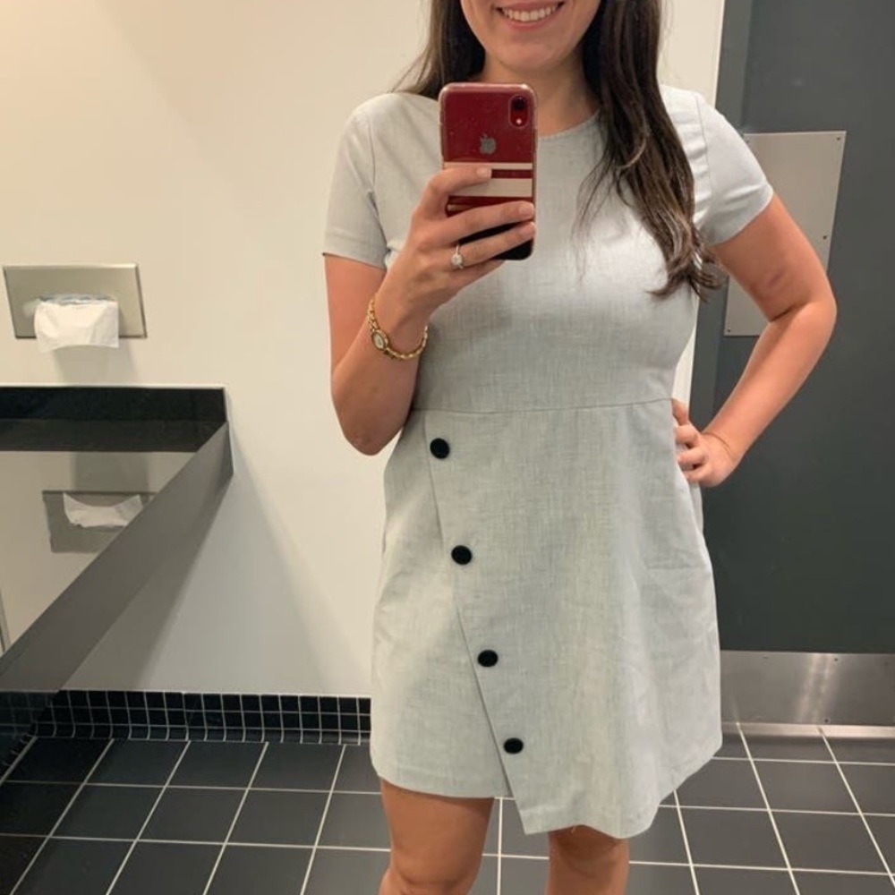 Of Mercer button Leroy Dress